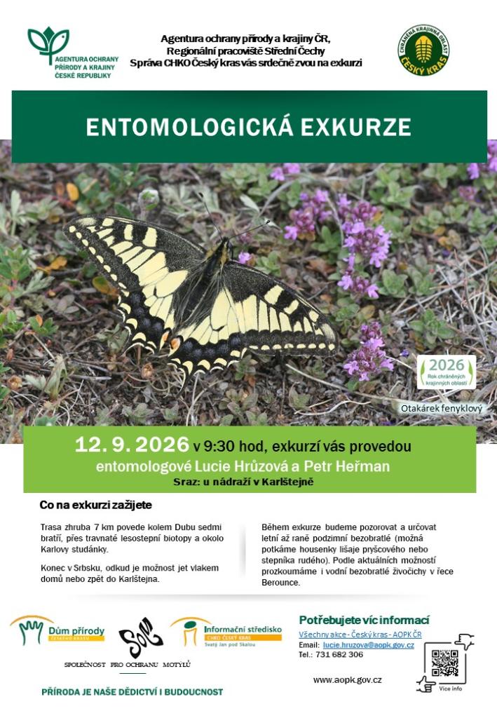 entomologická exkurze