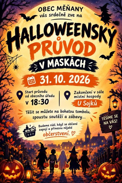 Hallowenský průvod