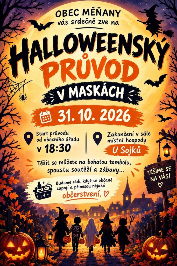 Hallowenský průvod